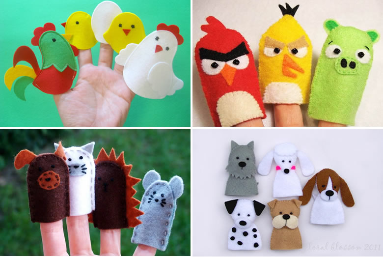 Felt Finger Puppet